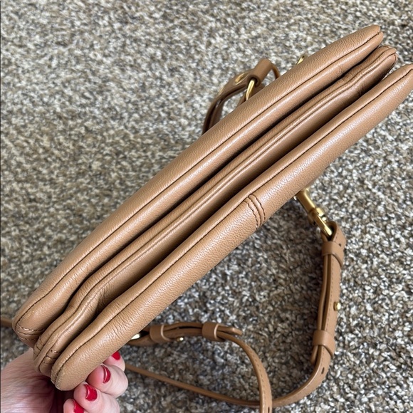 AUTHENTIC See by Chloe Tan Leather Crossbody Bag - Picture 5 of 6